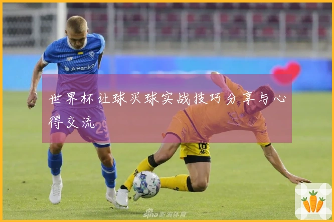 世界杯让球买球实战技巧分享与心得交流