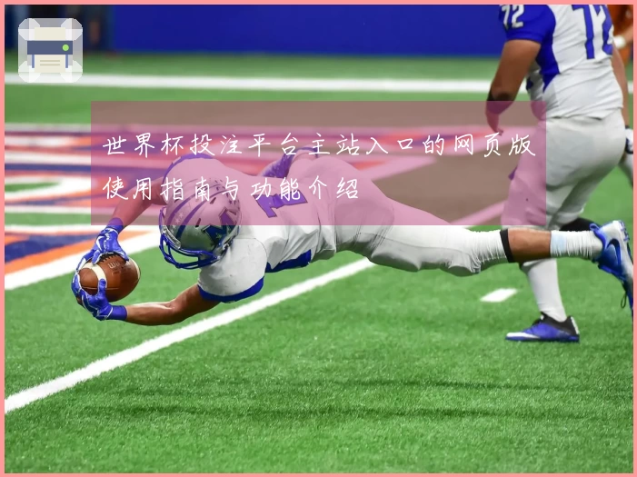 世界杯投注平台主站入口的网页版使用指南与功能介绍