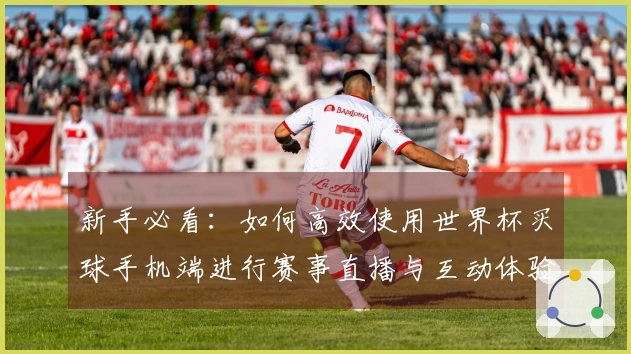 新手必看：如何高效使用世界杯买球手机端进行赛事直播与互动体验